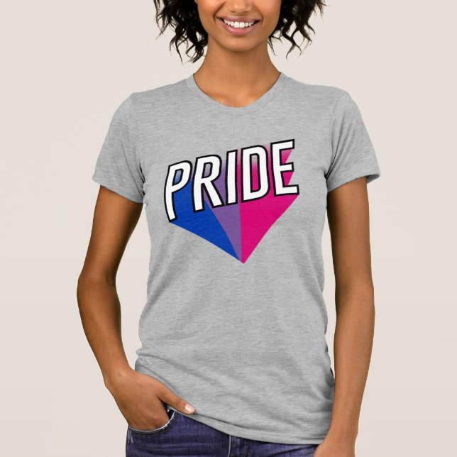 Camiseta Orgulho Bissexual Explode (Frente)