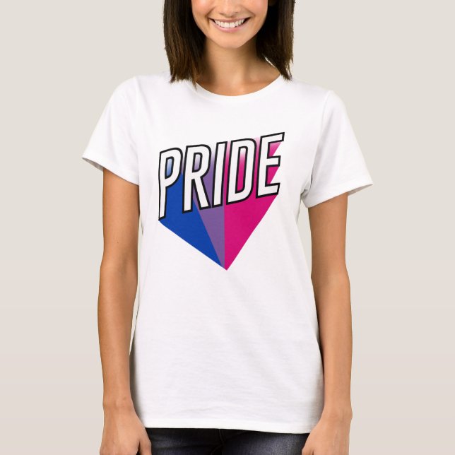 Camiseta Orgulho Bissexual Explode (Frente)