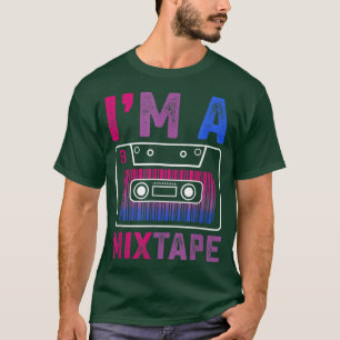 Camiseta Orgulho Bissexual Flag Mitape Men Gay LG lésbica