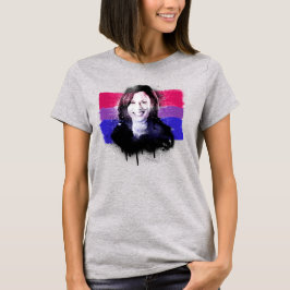 Camiseta Orgulho Bissexual Kamala Harris