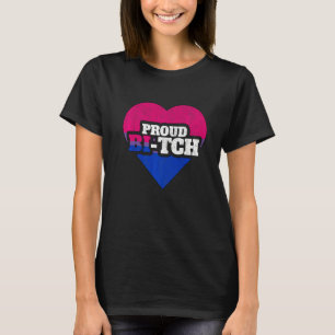 Camiseta Orgulho Bissexual Lgbt Orgulho Bi Tch Queer Nonbin