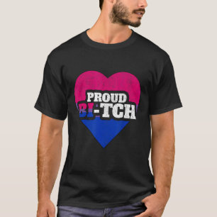 Camiseta Orgulho Bissexual Lgbt Orgulho Bi Tch Queer Nonbin