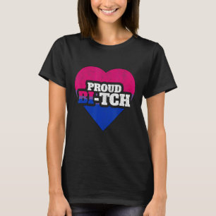 Camiseta Orgulho Bissexual Lgbt Orgulho Bi Tch Queer Nonbin