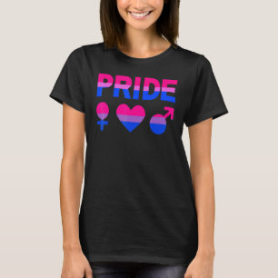 Camiseta Orgulho Bissexual Lgbtqia Apoio ao Amor Bi Men Wom