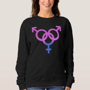 Camiseta Orgulho Bissexual Lgbtqia Apoio ao Amor Bi Men Wom