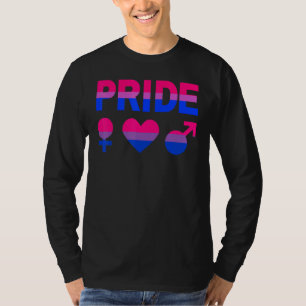Camiseta Orgulho Bissexual Lgbtqia Apoio ao Amor Bi Men Wom