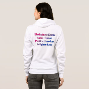 Camiseta Orgulho Bissexual - Local de nascimento: Terra. Ra