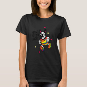 Camiseta Orgulho Bissexual Orgulhoso Da Minha Filha Mãe E P