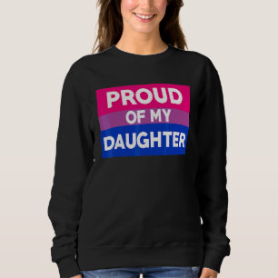 Camiseta Orgulho Bissexual Orgulhoso Da Minha Filha Mãe E P