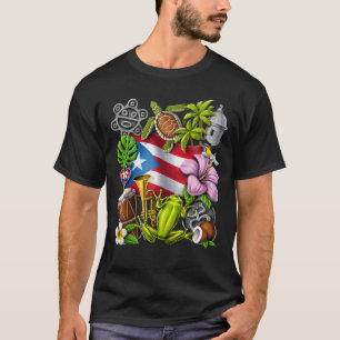 Camiseta Orgulho Boricua de Porto Rico