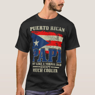 Camiseta Orgulho Boricua do Papai Porto-Riquenho Dia dos Pa