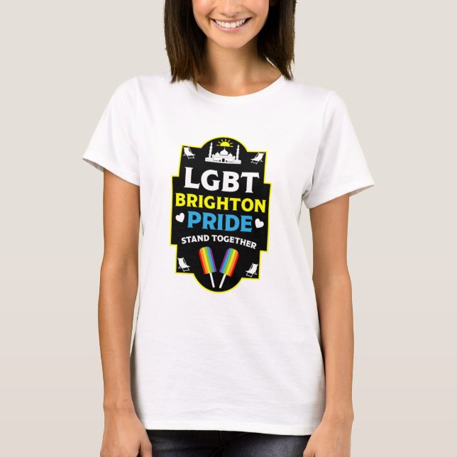 Camiseta Orgulho Brighton e Hove (Frente)
