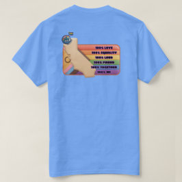Camiseta Orgulho California 100% Amor 100% Igualda