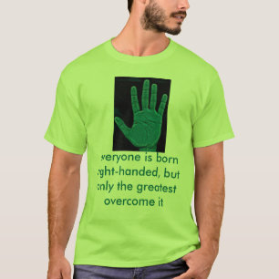 Camiseta Orgulho canhoto