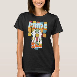 Camiseta Orgulho Cara Rainbow Lgbt Boogie Dance 70s Diversã