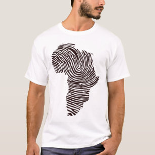 Camiseta Orgulho Cultural da Pegada Africana Mês da Históri