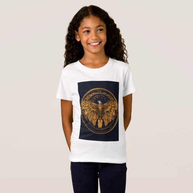 Camiseta Orgulho da Águia Americana (Frente Completa)