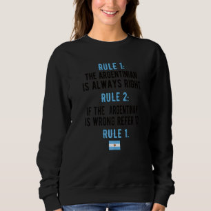 Camiseta Orgulho da Argentina Bandeira argentina