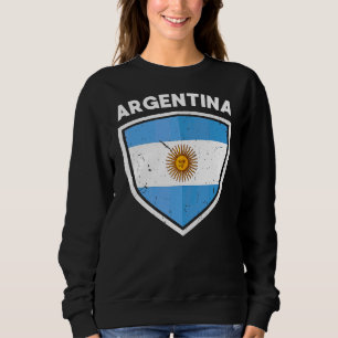Camiseta Orgulho da Argentina Bandeira La Albiceleste Souve