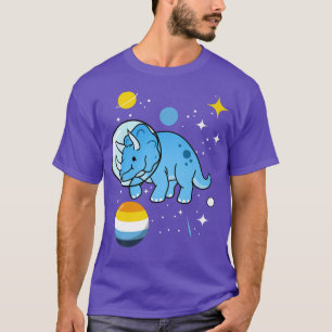 Camiseta Orgulho da Aroácia do Tricerátopo