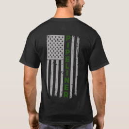 Camiseta Orgulho da bandeira de Pipeliner E.U.