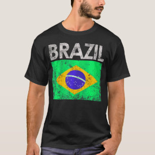 Camiseta Orgulho da Bandeira do Brasil