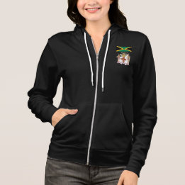 Camiseta Orgulho da Bandeira e Símbolos Culturais Jamaicano