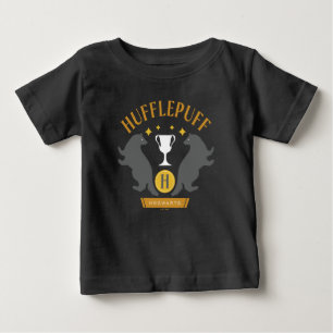 Camiseta Orgulho da Casa HUFFLEPUFF™ Gráfico de Texugo e Ta