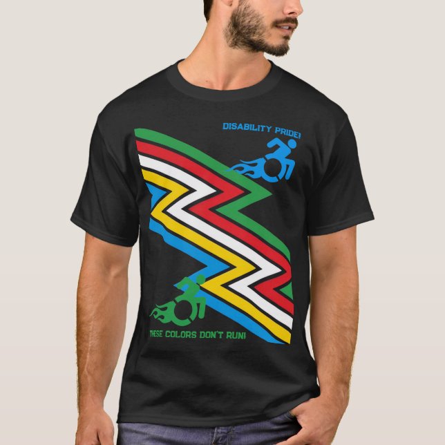 Camiseta Orgulho da Deficiência (Frente)