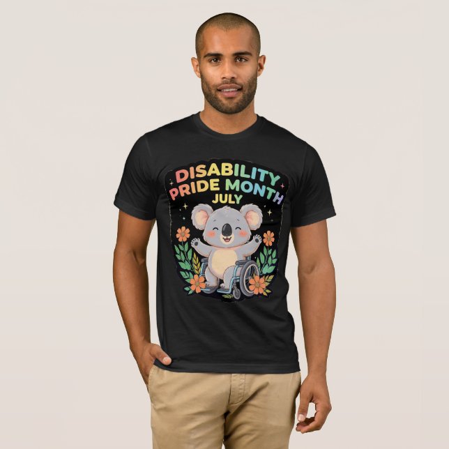 Camiseta Orgulho da Deficiência (Frente Completa)
