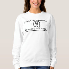 Camiseta orgulho da deficiência - cada mente é conectada de