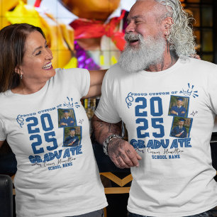 Camiseta Orgulho Da Família Personalizada De Graduação De F