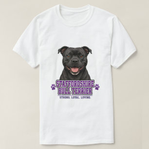 Camiseta 🐾 Orgulho da Família Staffordshire Bull Terrier �