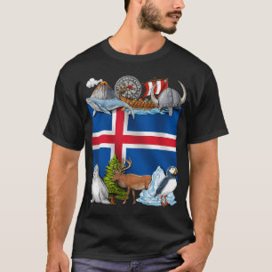 Camiseta Orgulho da Islândia