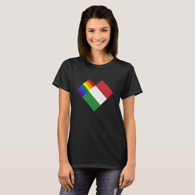 Camiseta Orgulho da Itália (Frente Completa)