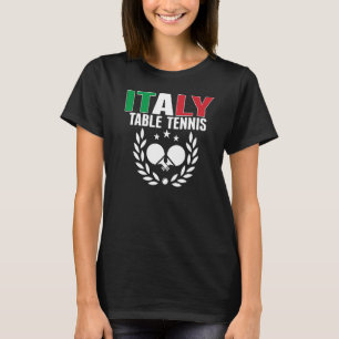 Camiseta Orgulho da Itália Mesa Tênis italiano Ping Pong Su