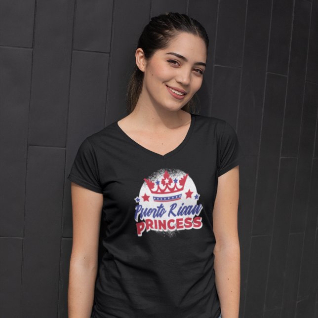 Camiseta Orgulho da Menina Boricua, Princesa Cute Cute (Puerto Rican Princess Cute Boricua Girl Pride t shirt)