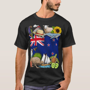 Camiseta Orgulho da Nova Zelândia