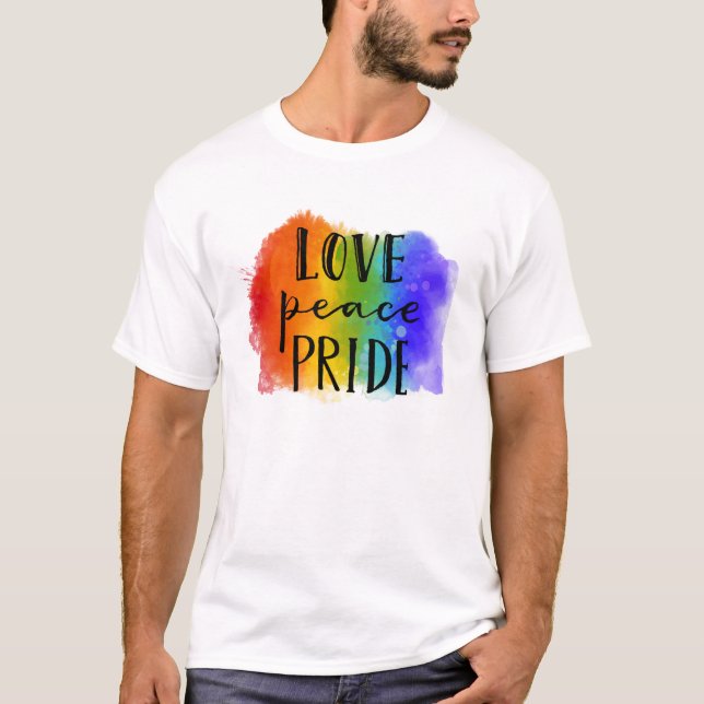 Camiseta Orgulho da Paz de Amor (Frente)