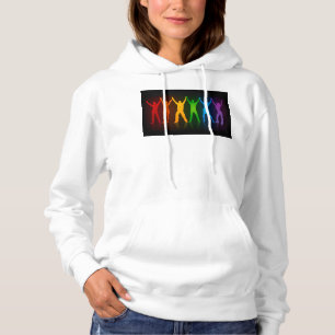 Camiseta Orgulho da SlipperyJoe pessoas mãos silhueta cor