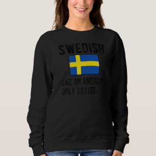Camiseta Orgulho da Suecia de Bandeira sueca Nascer Raízes