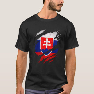 Camiseta Orgulho da Torn Eslovaca Ripper Bandeira Eslováqui