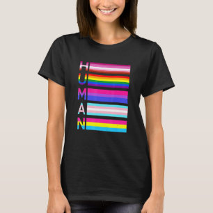Camiseta Orgulho da Transgênero na Comunidade de Gay do Lgb