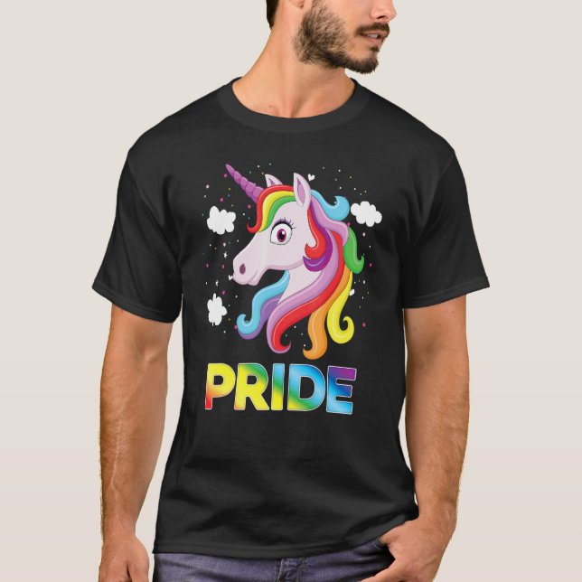 Camiseta Orgulho Dabbing Unicorn Lgbt Pride Gay Lésbica (Frente)
