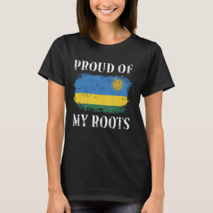 Camiseta Orgulho Das Minhas Raízes De Ruanda No Ruanda