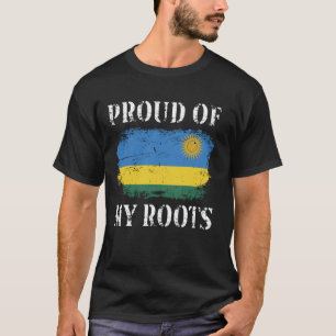 Camiseta Orgulho Das Minhas Raízes De Ruanda No Ruanda