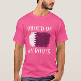 Camiseta Orgulho Das Minhas Raízes Do Catar No Catar