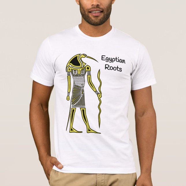 Camiseta Orgulho das Raízes Egípcias Antigo Egito (Frente)