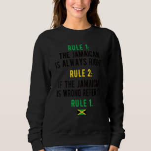 Camiseta Orgulho das regras jamaicanas na Jamaica Bandeira