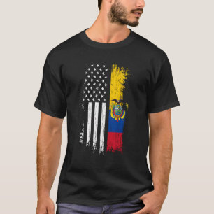 Camiseta Orgulho de Bandeira da América do Equador (Usa)